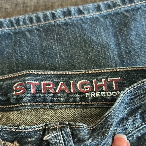 Tommy Hilfiger Boy’s Straight Freedom Blue Jeans Sz 14 - Picture 4 of 6